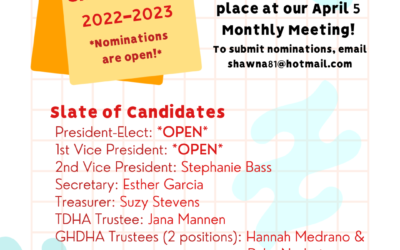 GHDHA Board 2022-2023: Nominations are Open!