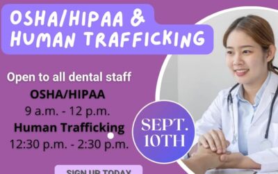 TDHA Virtual OSHA/HIPAA and Human Trafficking Courses