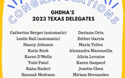 GHDHA Delegates 2022